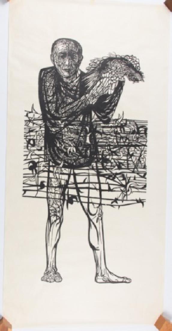 Leonard Baskin Original Wood Cut (1 of 4)