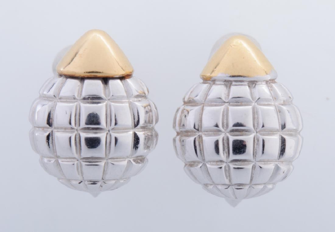 Faraoni for Tiffany Grenade Omega Earrings (1 of 4)