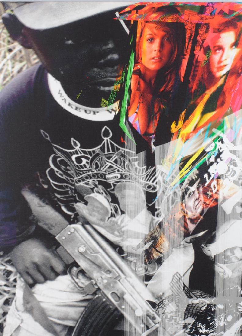 Dennis Balk "Wake Up, 2005" Digital Canvas (1 of 5)