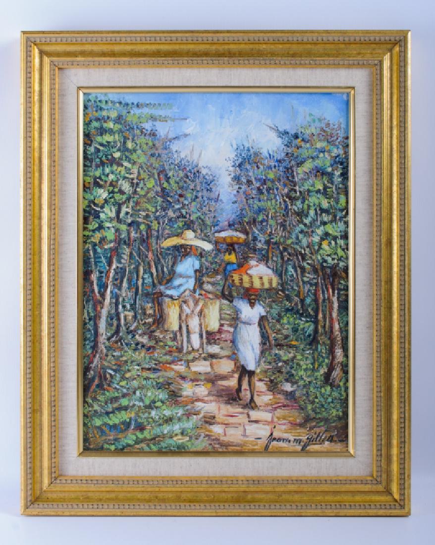 Jean Madsen Gilles Haitian Oil in Canvas (1 of 5)