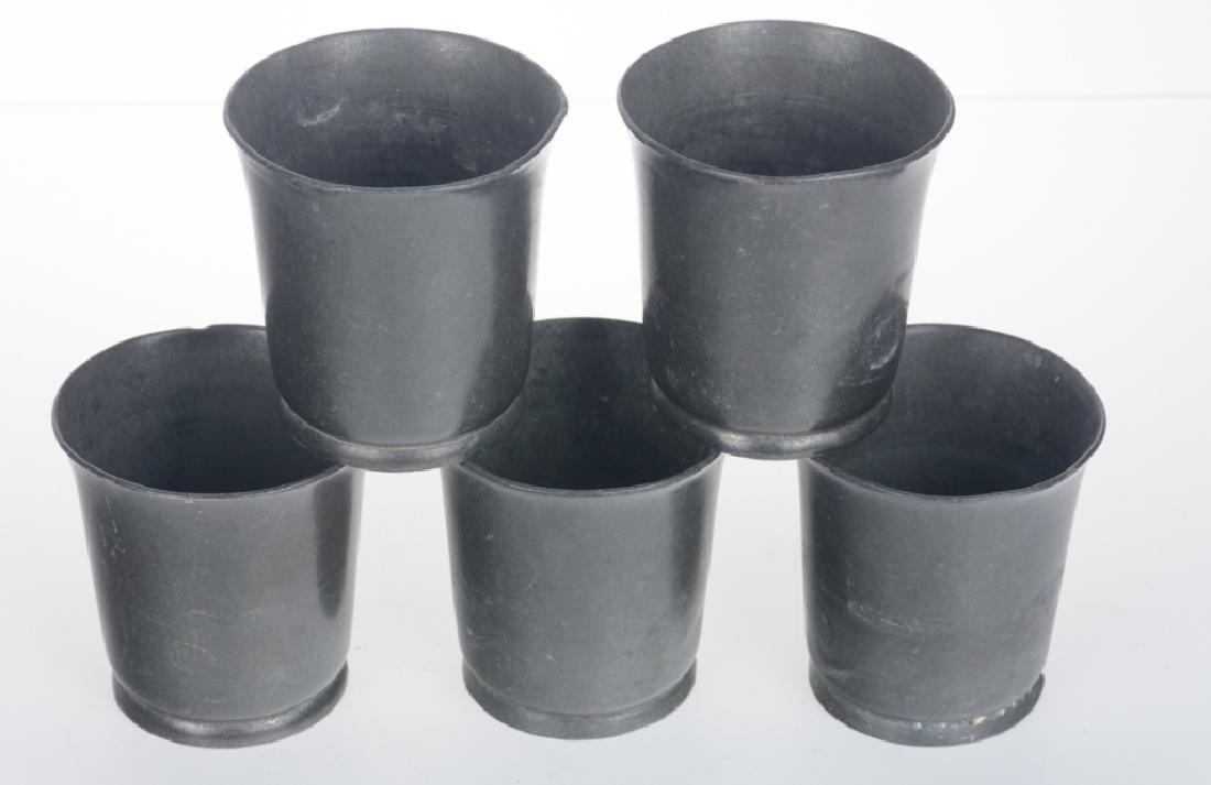 Pewter Tumblers, 19th Century (1 of 5)