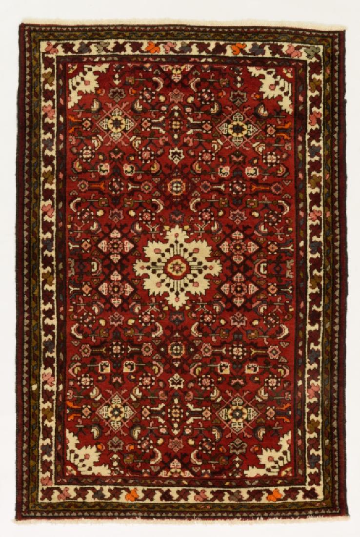 Old Persian Hamadan 3'7" x 5'5" Area Rug (1 of 4)