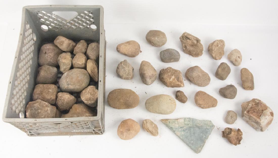 Geological Specimens: Geological collection of Edgar Raymond Martin (1900-1996), who was a largely self-taught rock collector and lapidarist. The rocks are from various parts of California and other Western states and from
