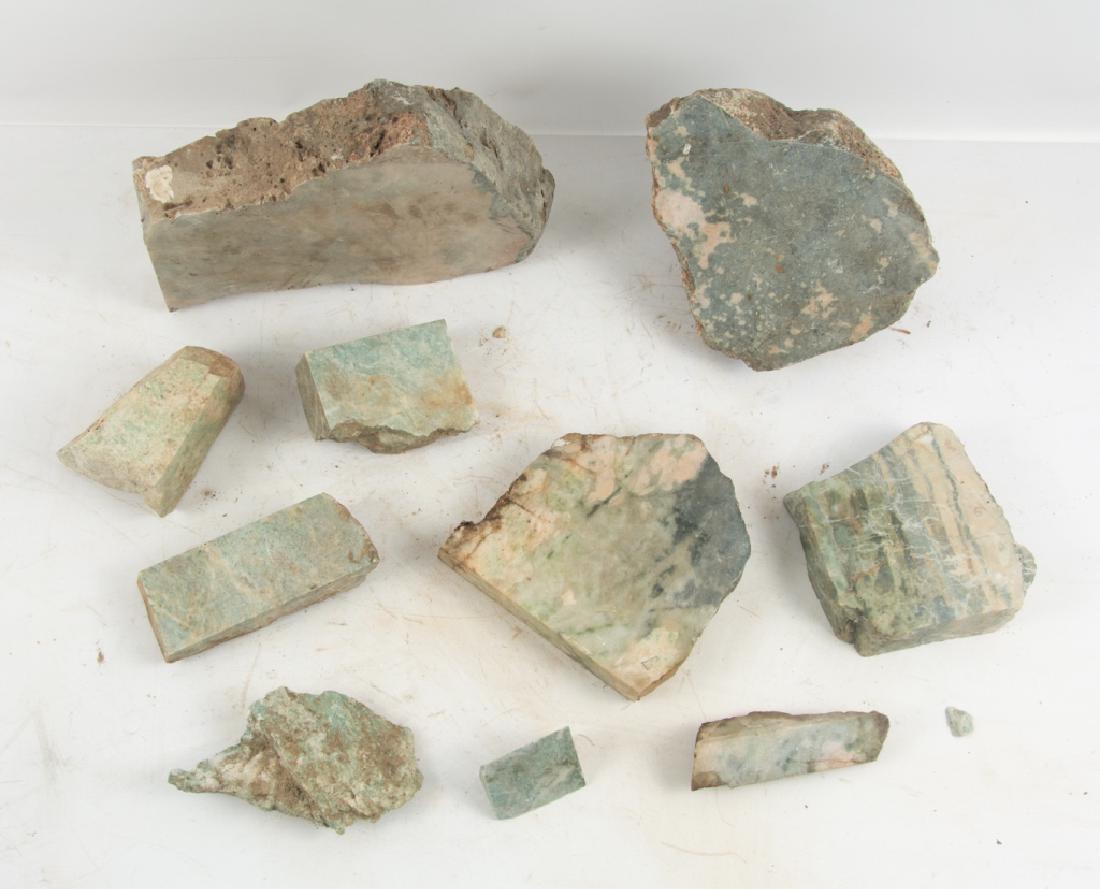 Geological Specimens: Geological collection of Edgar Raymond Martin (1900-1996), who was a largely self-taught rock collector and lapidarist. The rocks are from various parts of California and other Western states and from