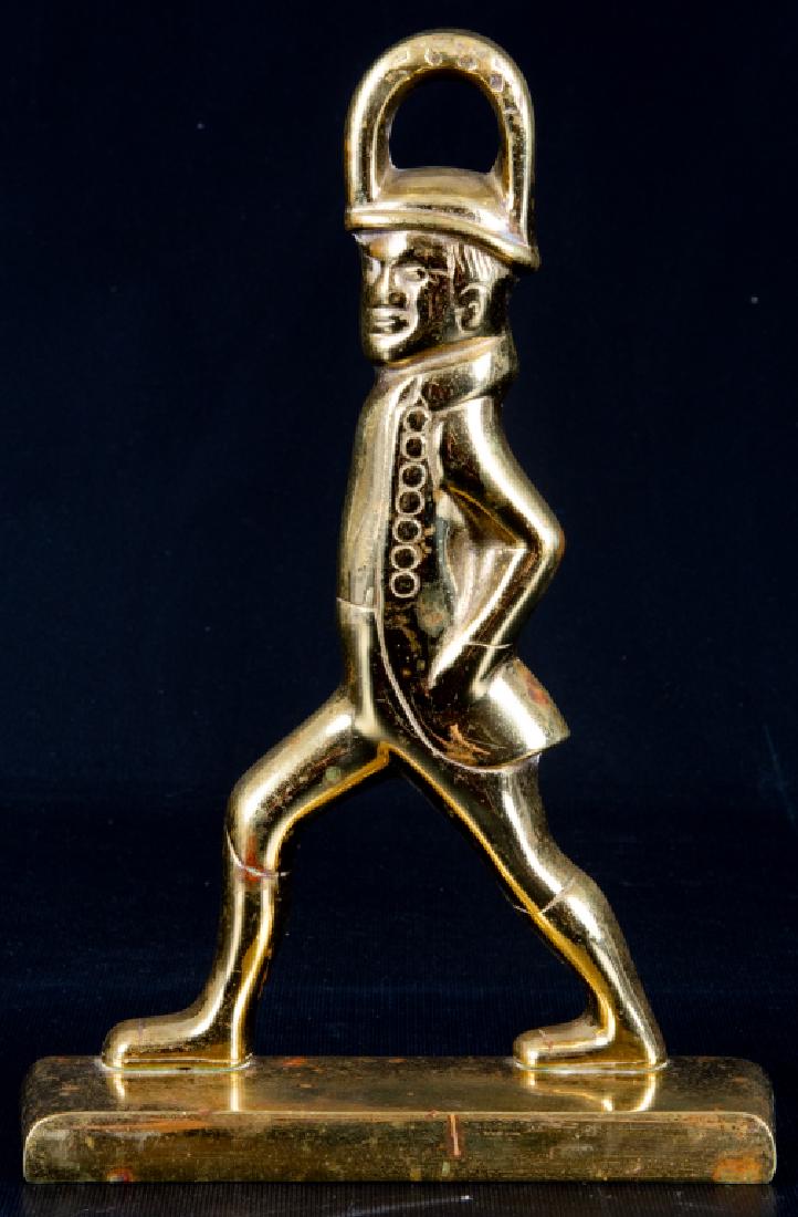 Virginia Metalcrafters Brass Doorstop (1 of 10)