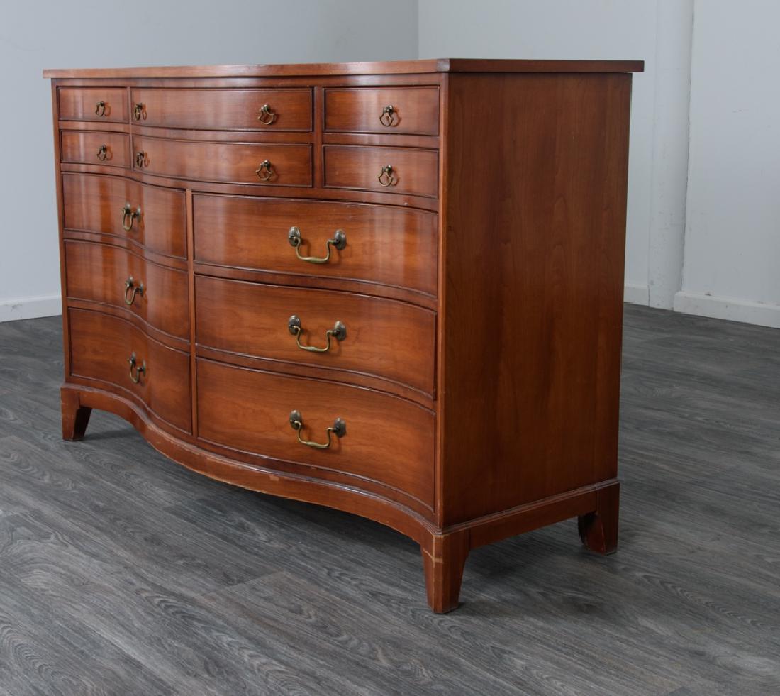 Morganton Furniture Serpentine Front Dresser (1 of 11)