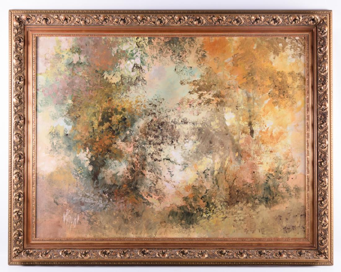 Impressionist Oil on Canvas Landscape (1 of 8)