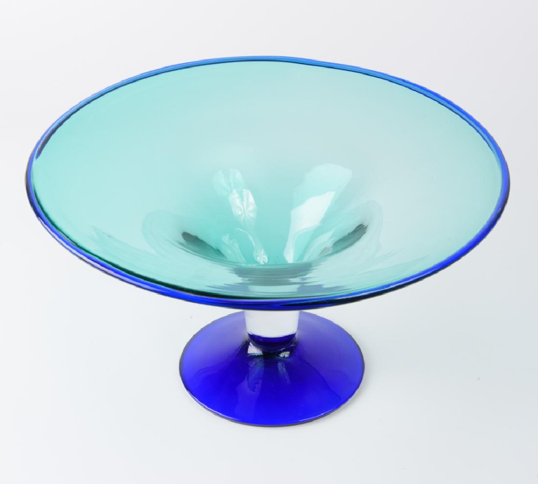 Studio Art Glass Compote Centerpiece (1 of 4)