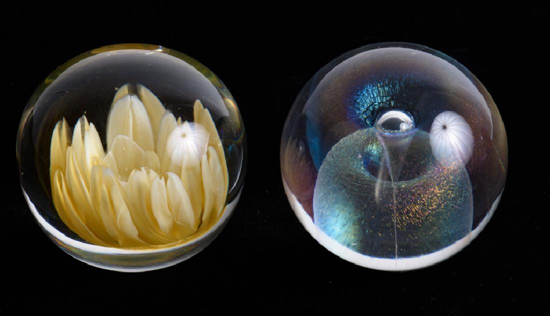 Two Modern Glass Paperweights (1 of 6)