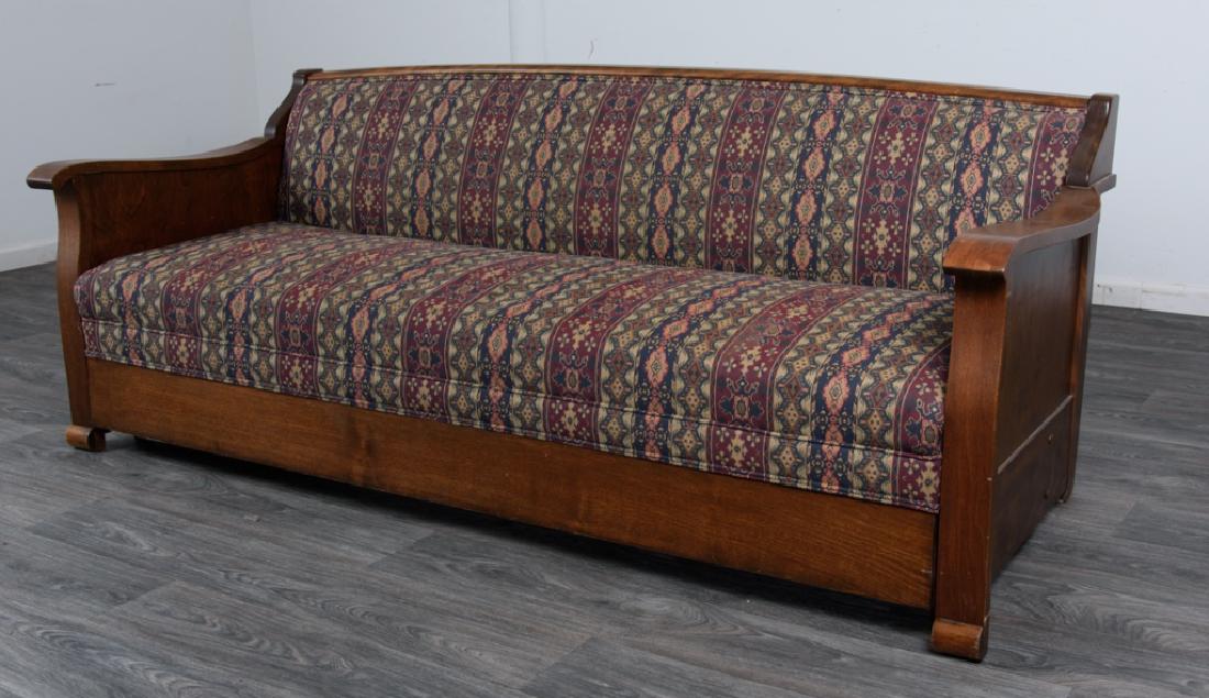 Arts and Craft Upholstered Sofa (1 of 8)