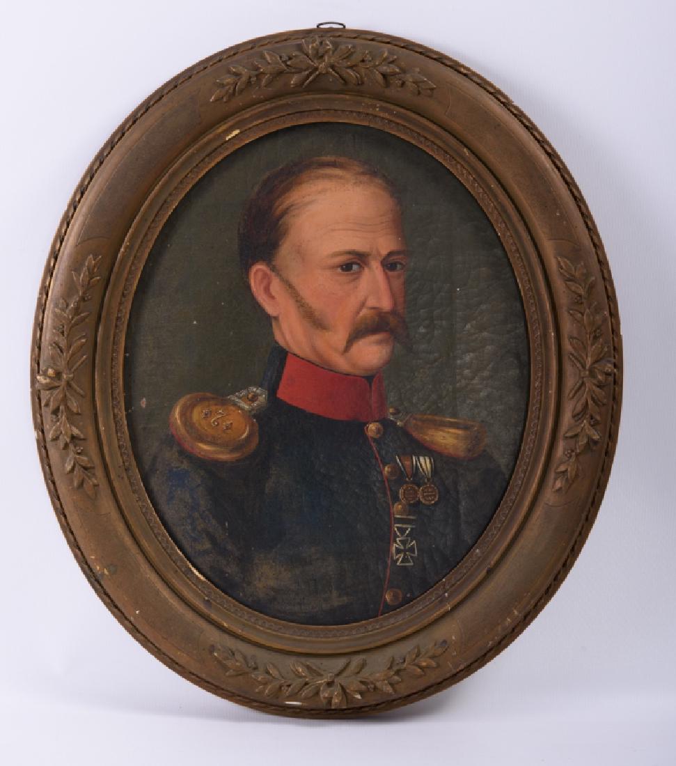 Oil on Canvas Portrait, 19th C (1 of 10)