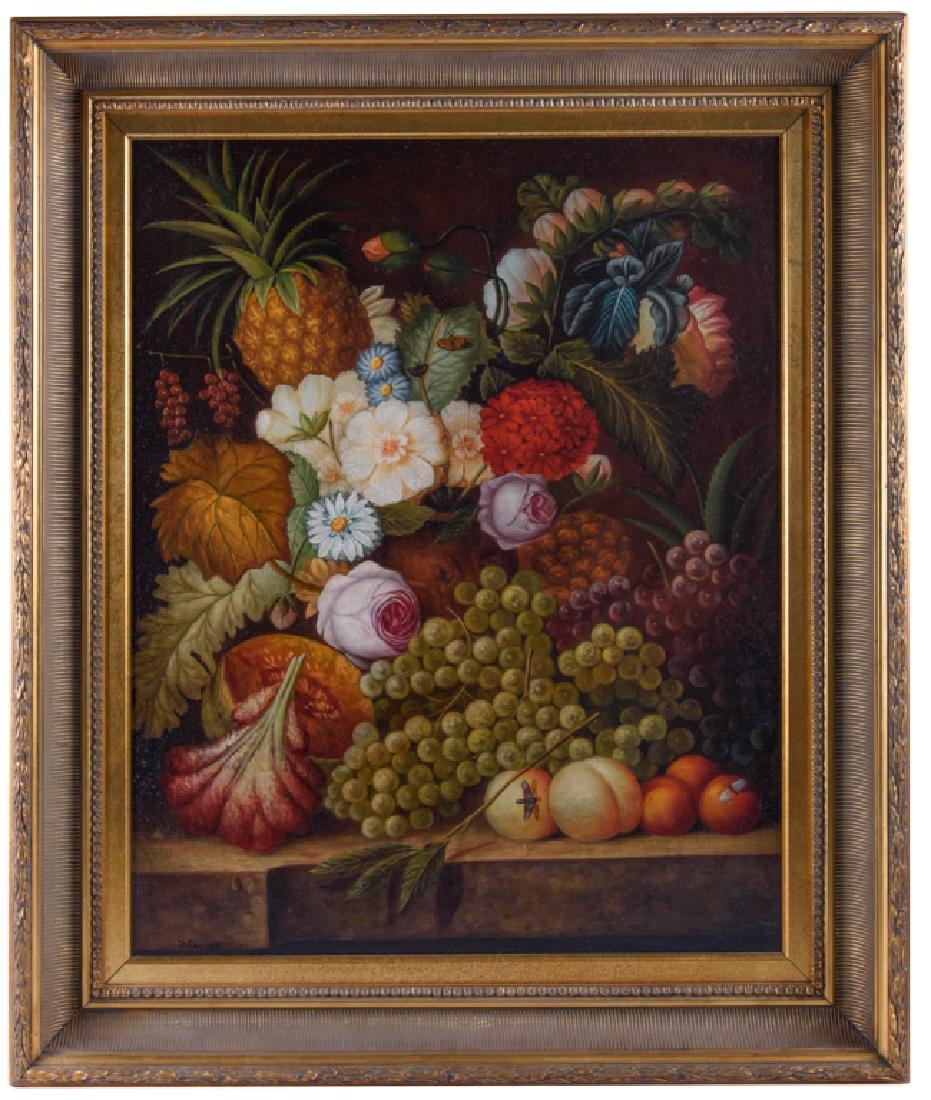 Oil on Canvas Sill Life (1 of 7)