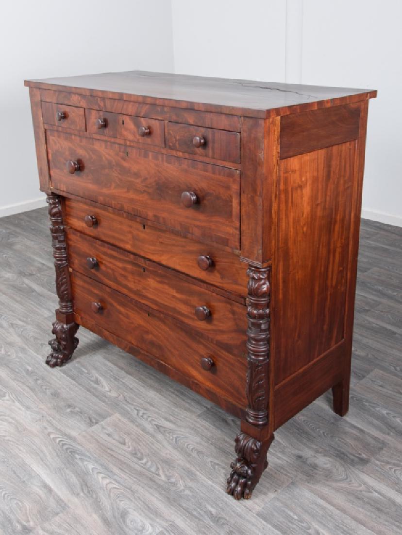 American Classical Mahogany Chest of Drawers (1 of 13)