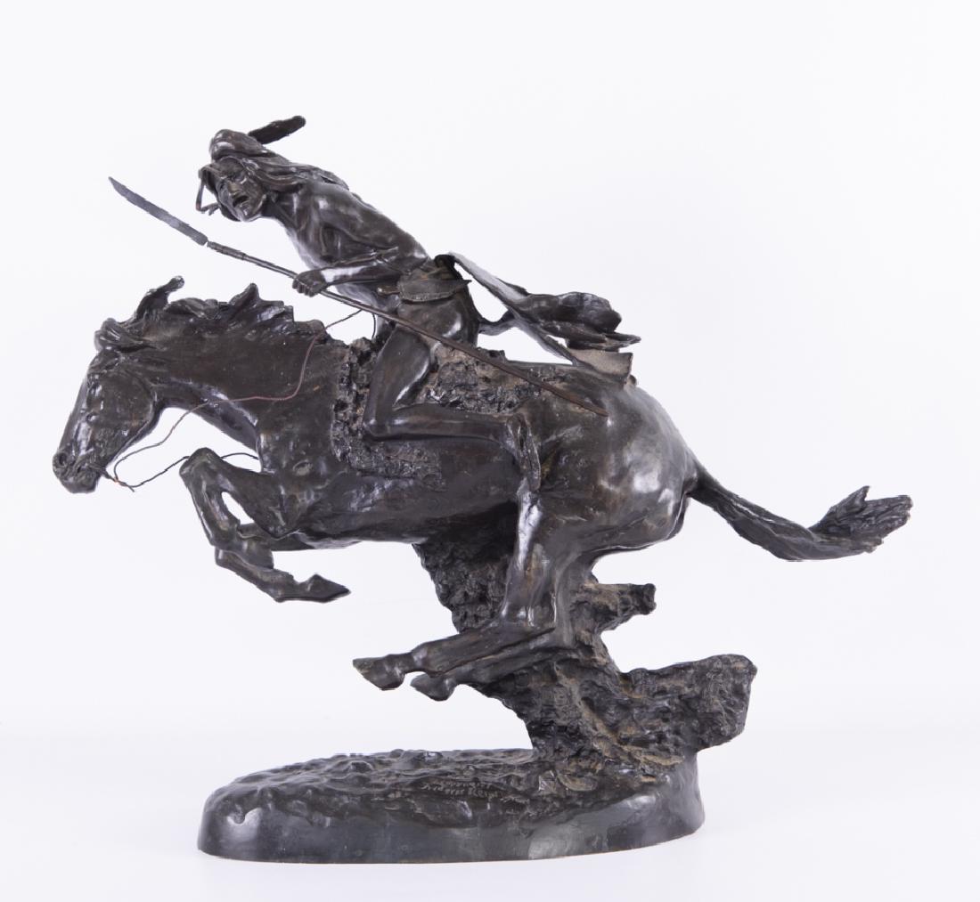 Frederic Remington Bronze Cheyenne Sculpture (1 of 10)