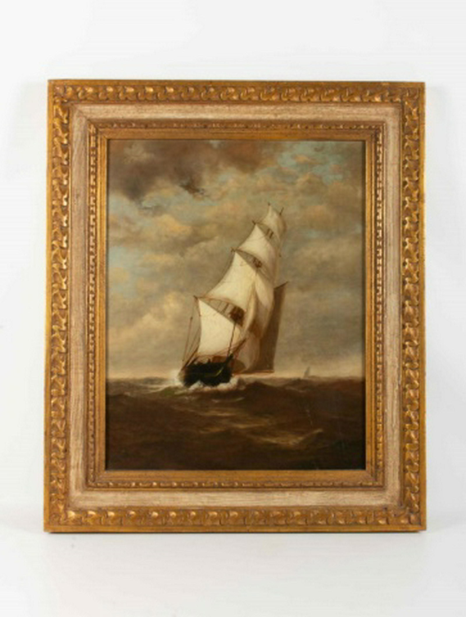 S. H. Clark Oil on Canvas Painting (1 of 9)