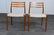 Four Mid Century Danish Teak Dining Chairs - 2