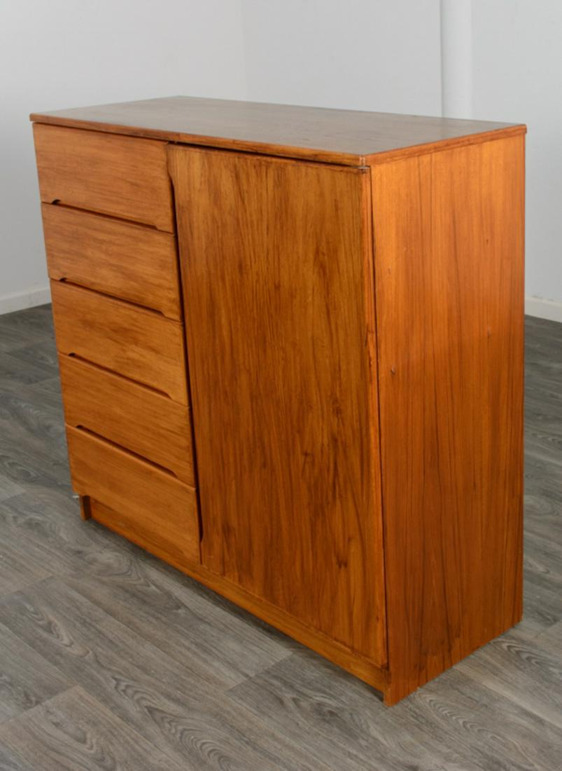 Mid Century Teak Armoire (1 of 8)