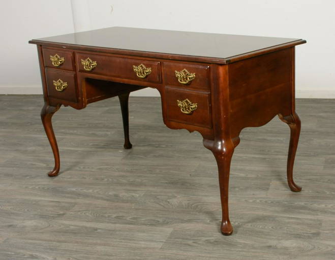 Bassett Queen Anne Style Writing Desk