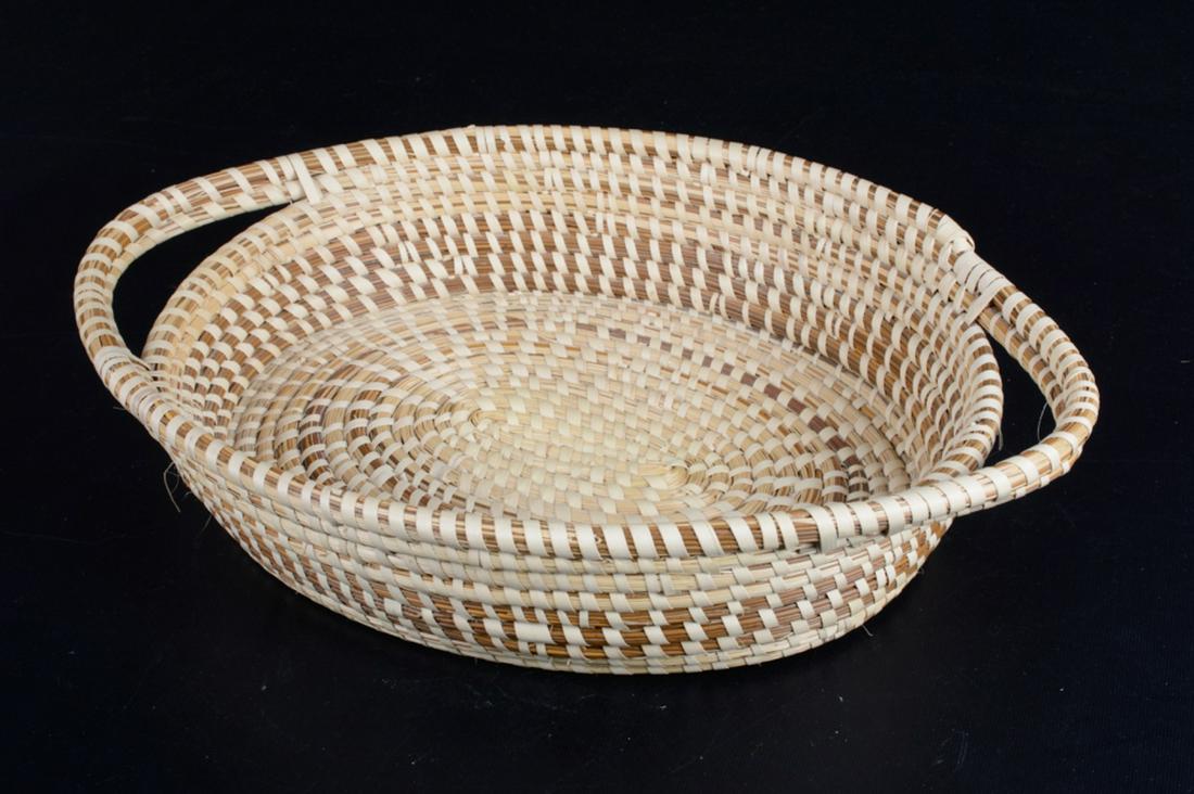 South Carolina Gullah Sweetgrass Basket (1 of 7)