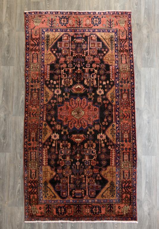 Semi Antique Persian Rug 5' x 9'4-1/4" (1 of 3)