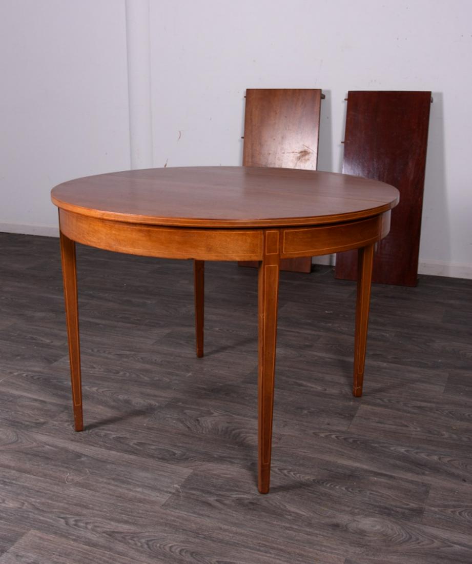 Mahogany Round Dining Table (1 of 8)