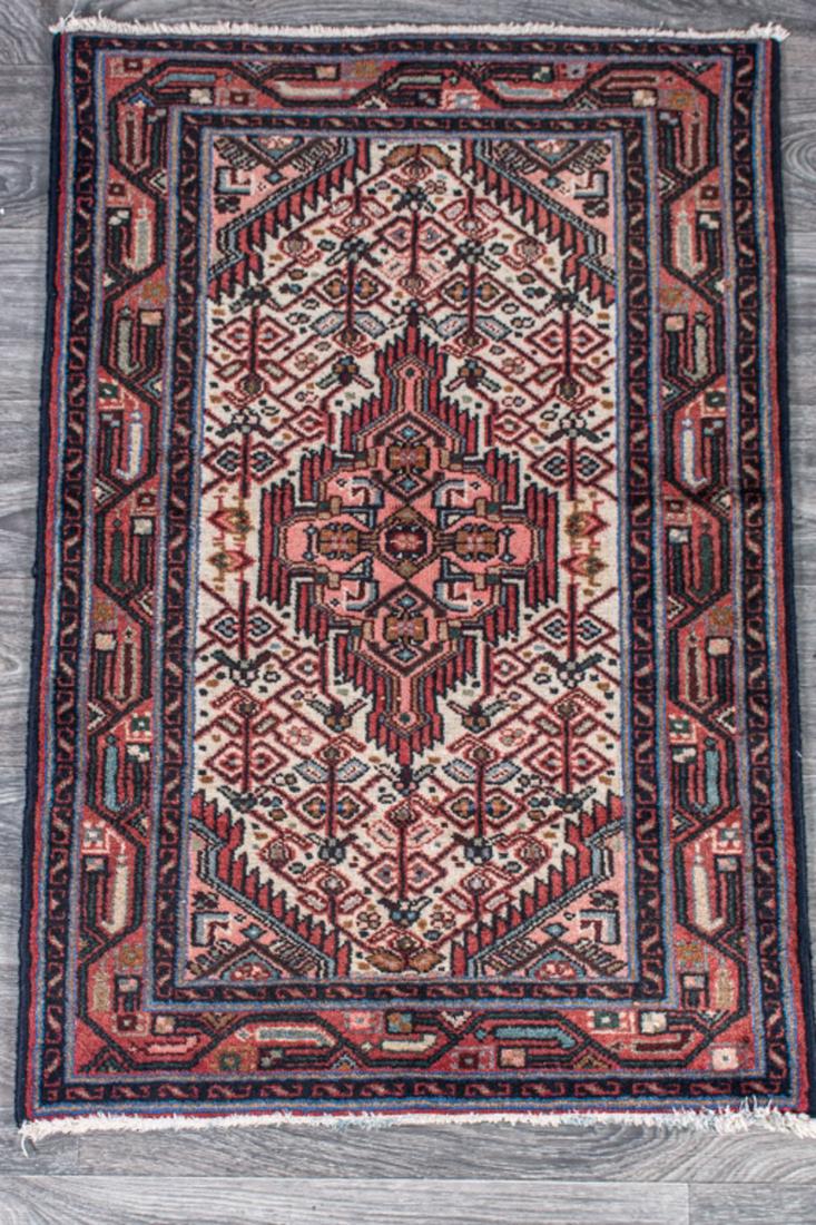 Persian Hamadan 2'6" x 3'11" Mat (1 of 4)