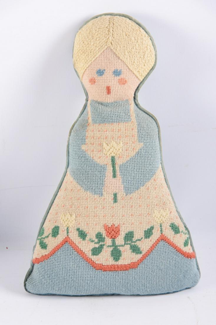 Needlepoint Doll Pillow (1 of 3)