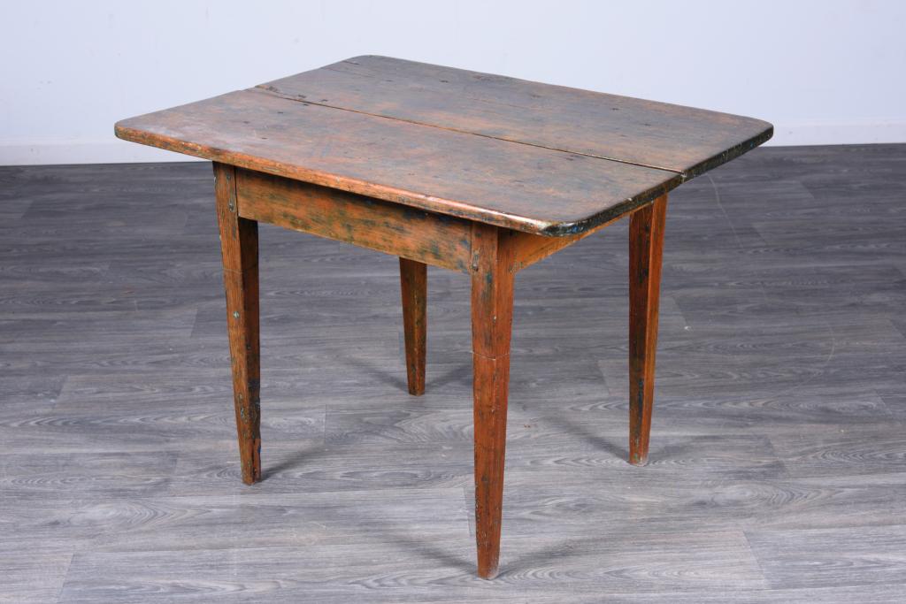 Late 18th C Pine Tavern Table (1 of 8)