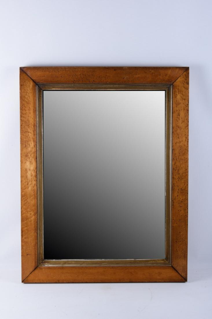 19th C Birdseye Maple Wall Mirror (1 of 4)