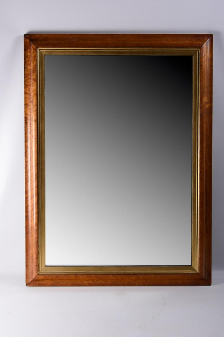 19th C Birdseye Maple Wall Mirror (1 of 3)