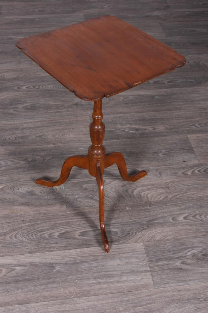 18th C New England Cherry Candlestand (1 of 8)