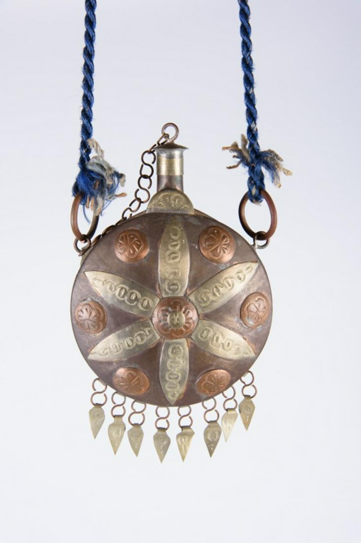 Middle Eastern Metal Powder Flask (1 of 4)