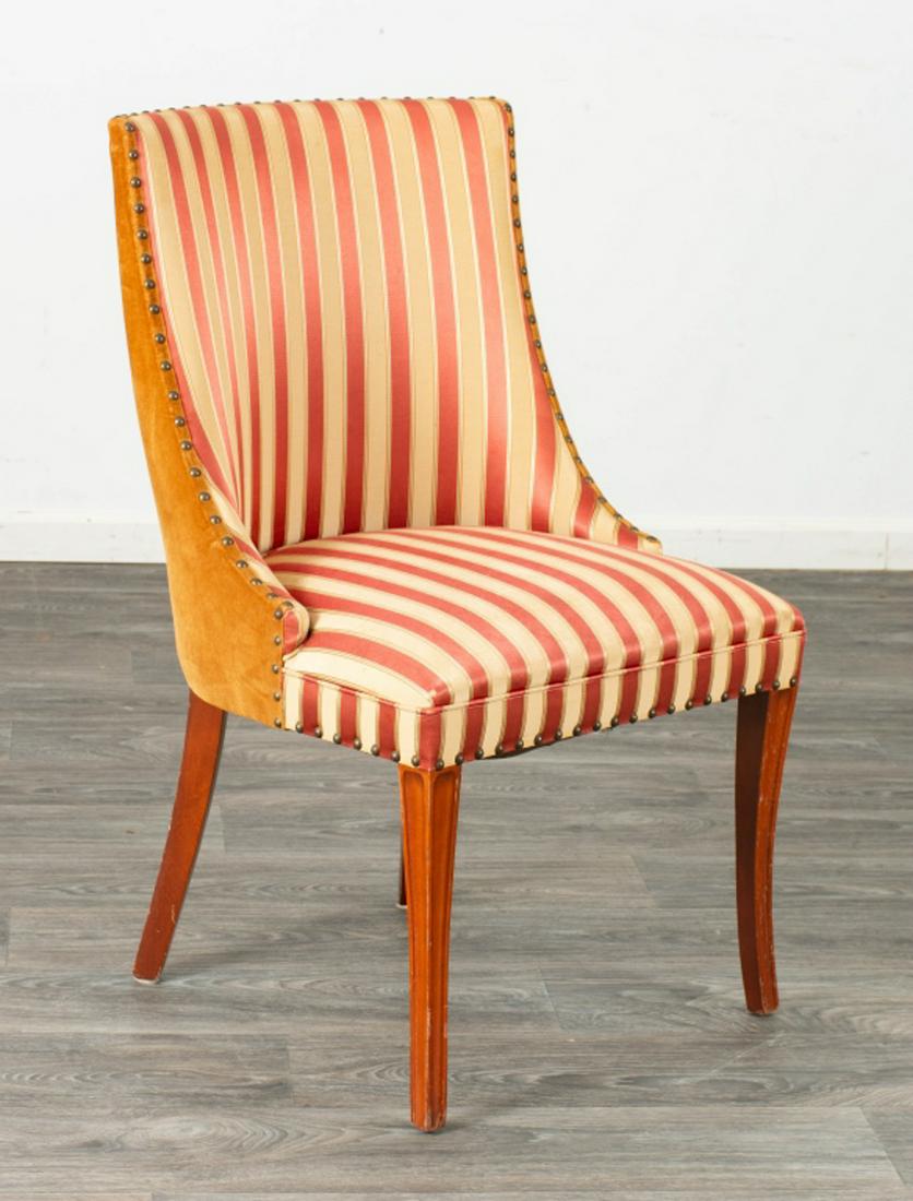 Barrel Back Upholstered Side Chair (1 of 1)