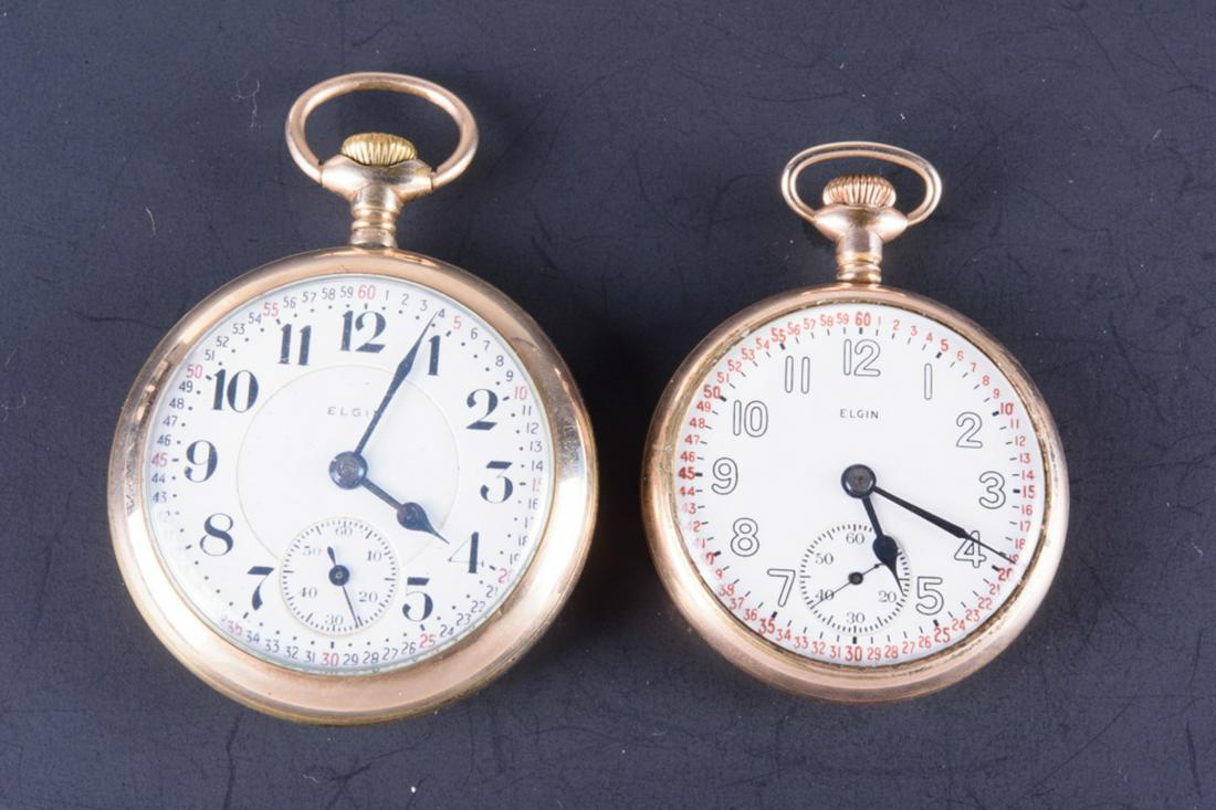Two Elgin Pocket Watches (1 of 8)
