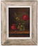 Oil on Canvas Still Life with Red Roses - 3