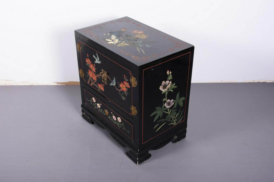 Lacquered  Asian Cabinet (1 of 9)