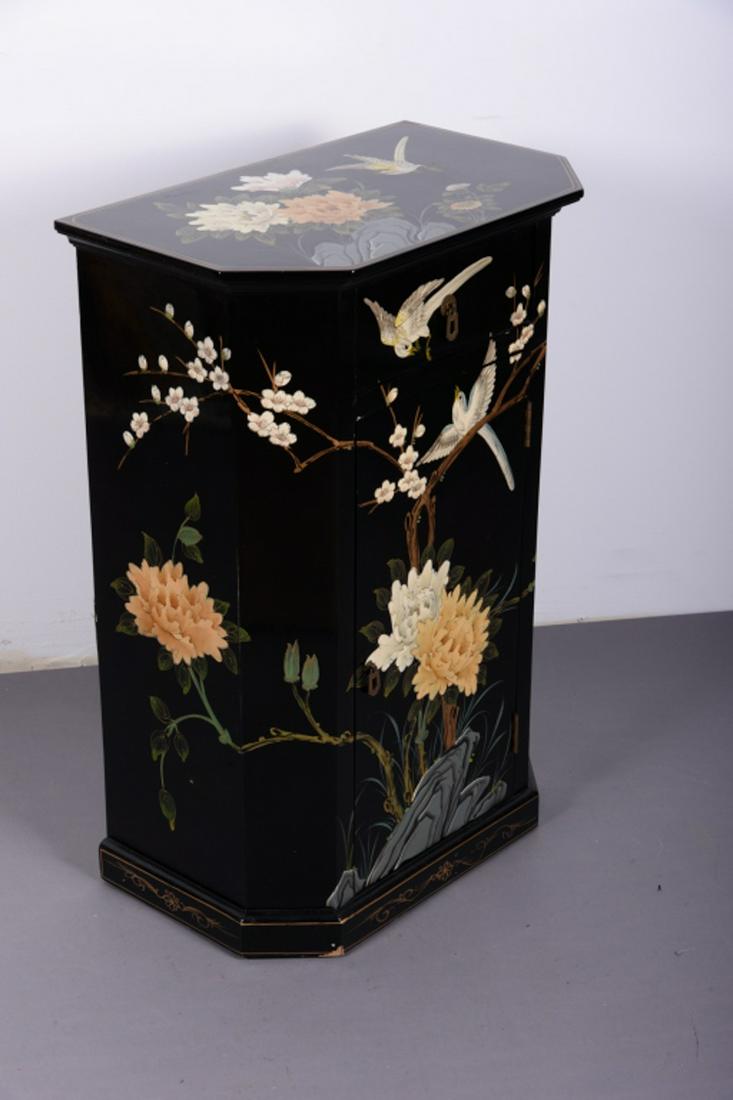 Lacquered Asian Cabinet (1 of 8)