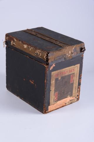 L 19th E 20th C Paine's Duplicate Whist Bridge Set (1 of 3)