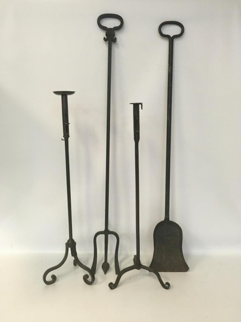 Wrought Iron Fireplace Accessories (1 of 5)