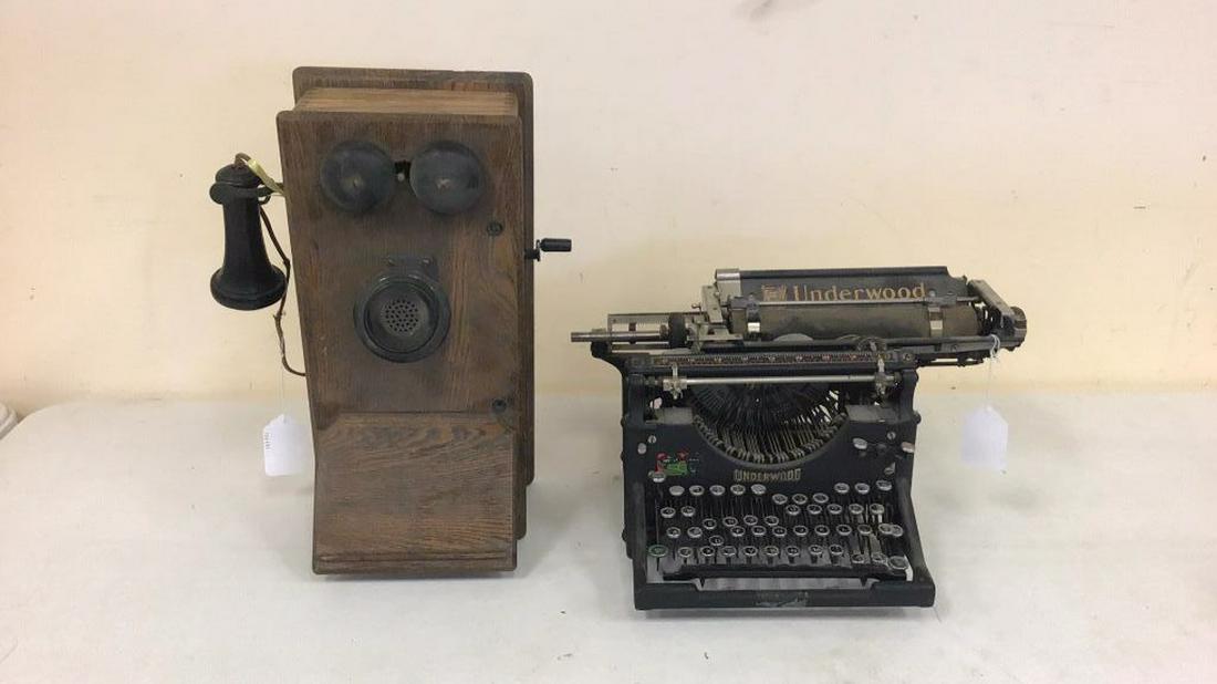 Early Communications - Phone and Typewriter (1 of 1)