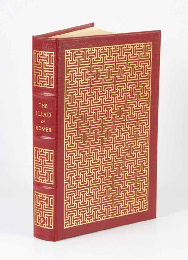 The Iliad of Homer: With introduction by Alexander Pope, The 100 Greatest Books Ever Written, Collector's Edition, leather bound, published by The Easton Press, Norwalk, Connecticut. In good condition..All sales are subj