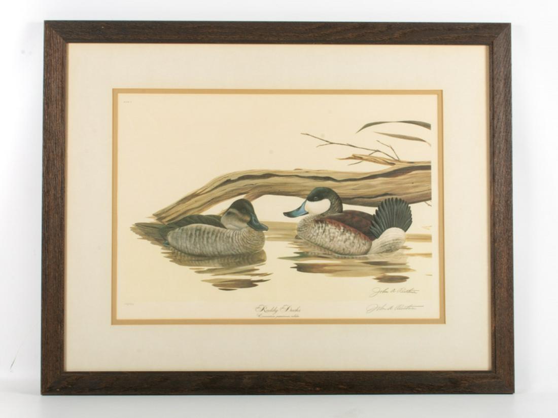 Two Signed John Ruthven Prints Oct 27, 2019 Caza Sikes in OH