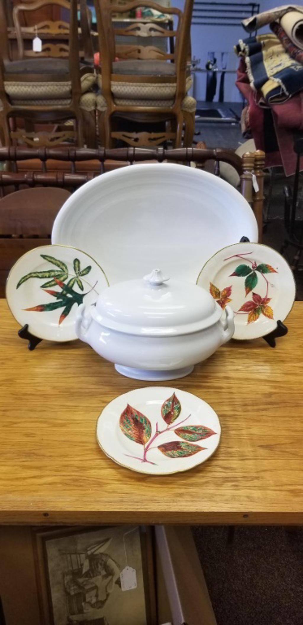 Decorative Plates, Platter and Tureen (1 of 2)