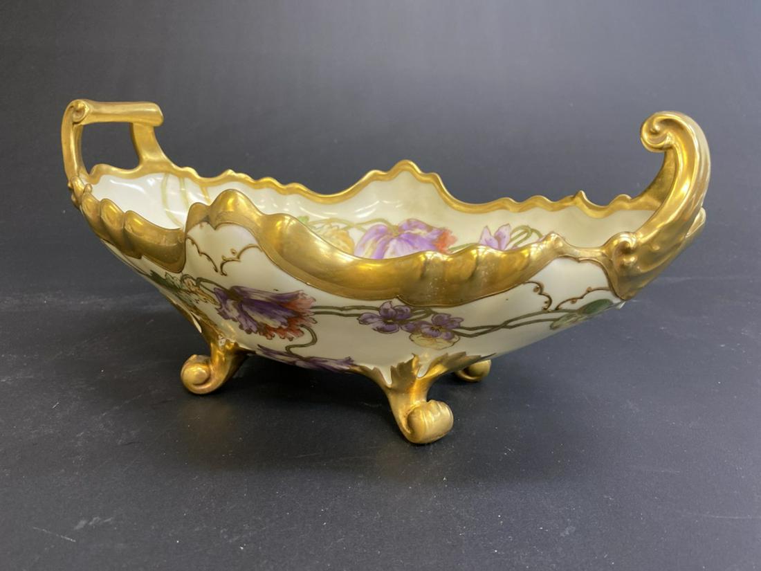 L 19th / E 20th C Limoges Footed Bowl (1 of 9)