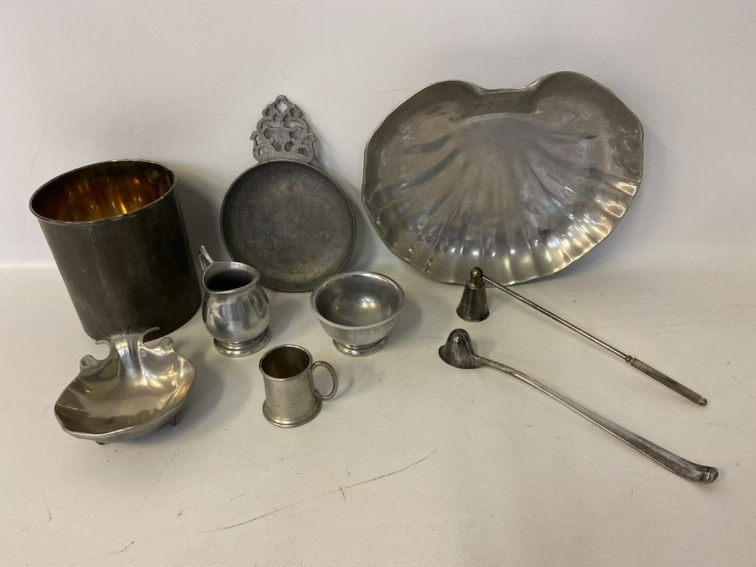 Miscellaneous Pewter and Silverplate Accessories (1 of 4)