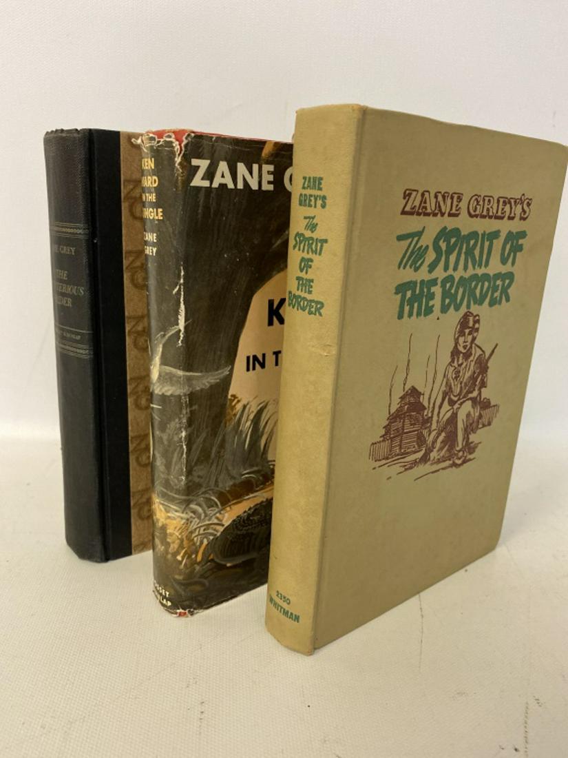 Three Zane Grey Books (1 of 2)