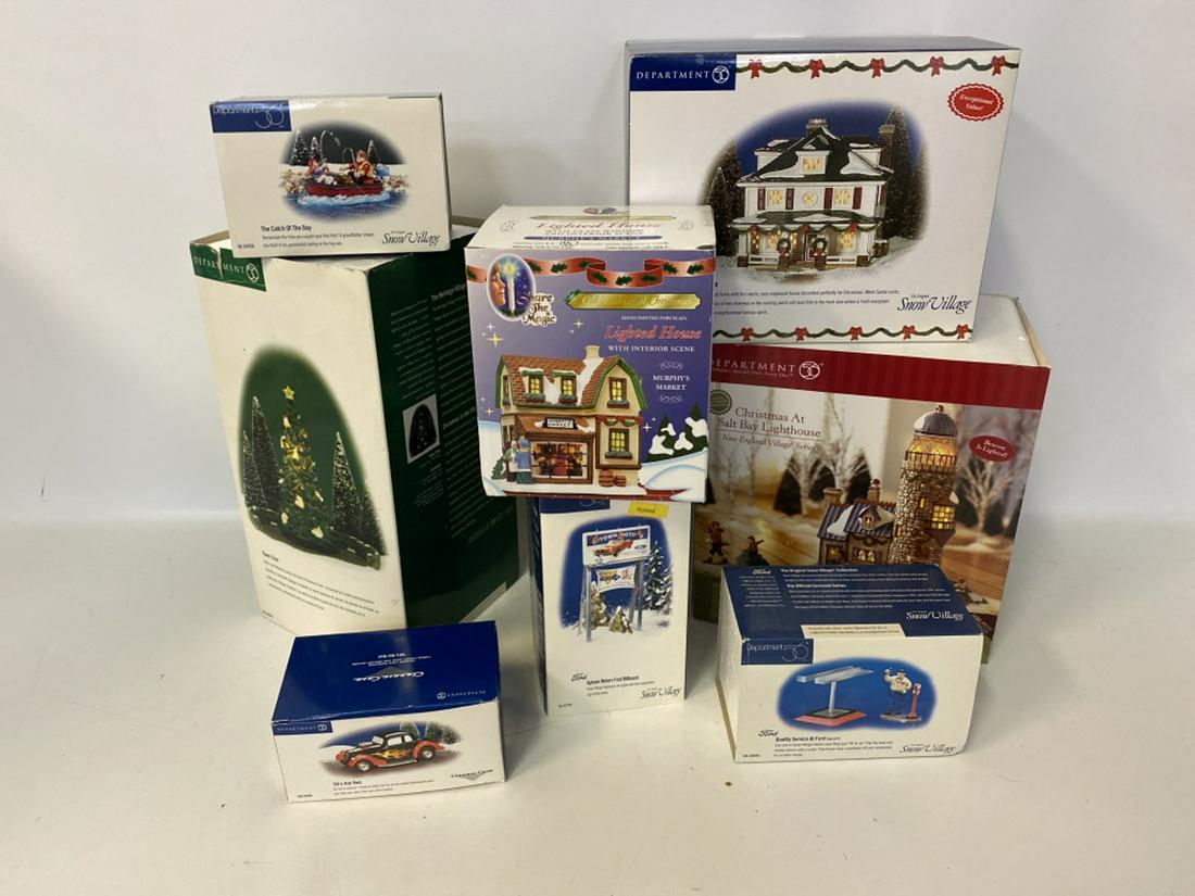 Department 56 Decorative Christmas Villages (1 of 9)