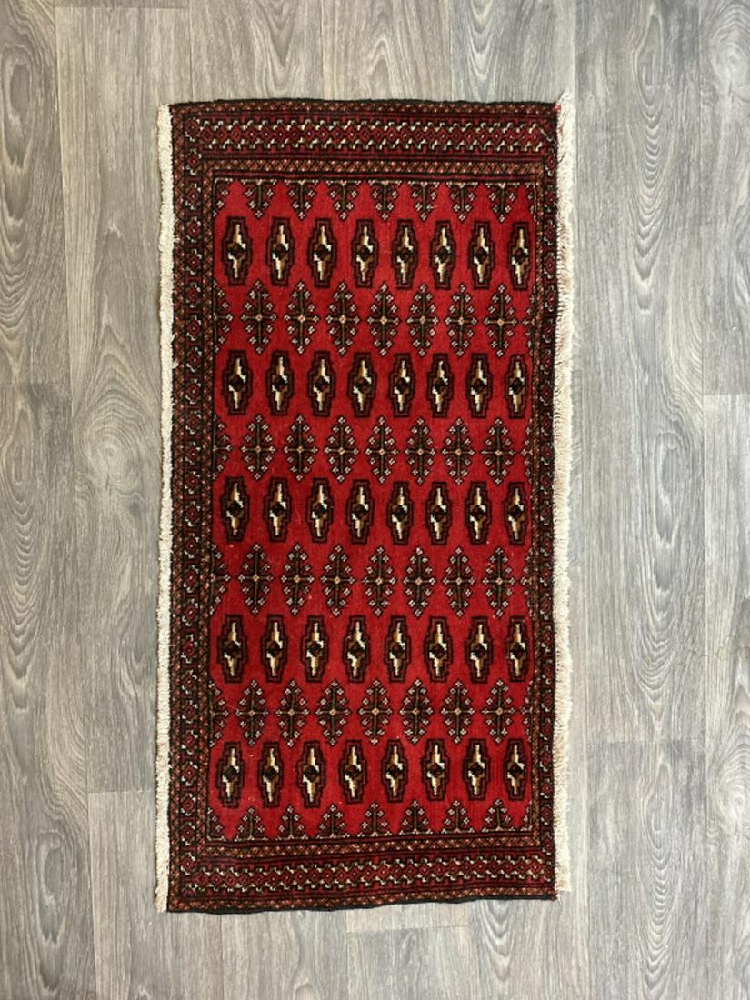 Indo-Turkman Area Rug 2'x4' (1 of 3)