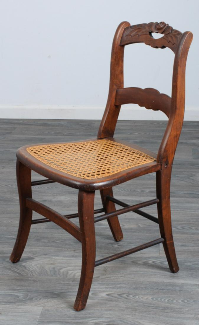 Late 19th C Cane Bottom Chair (1 of 16)