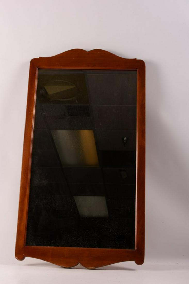 Wood Framed Wall Mirror (1 of 3)
